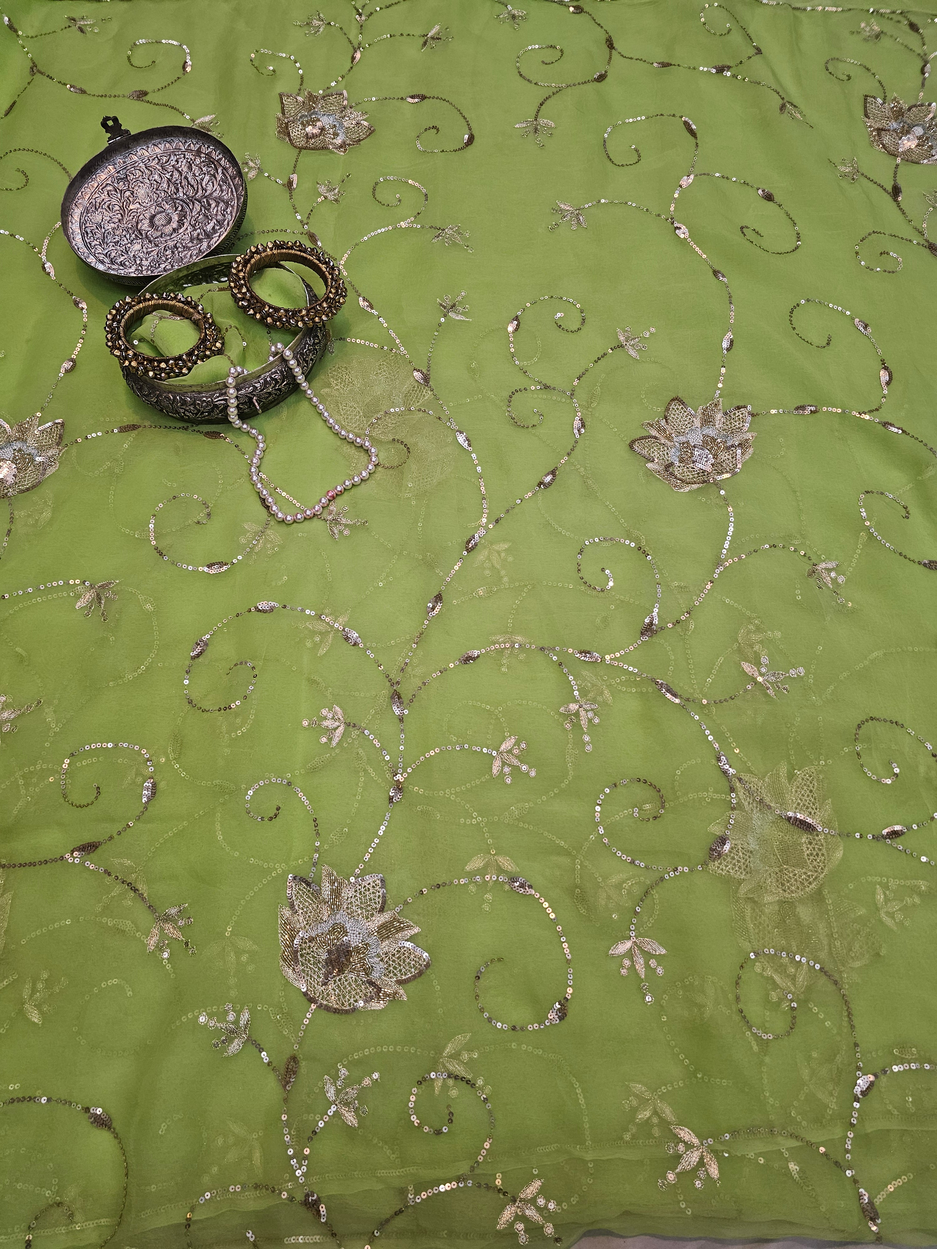 GULMOHAR CHIFFON SAARE
