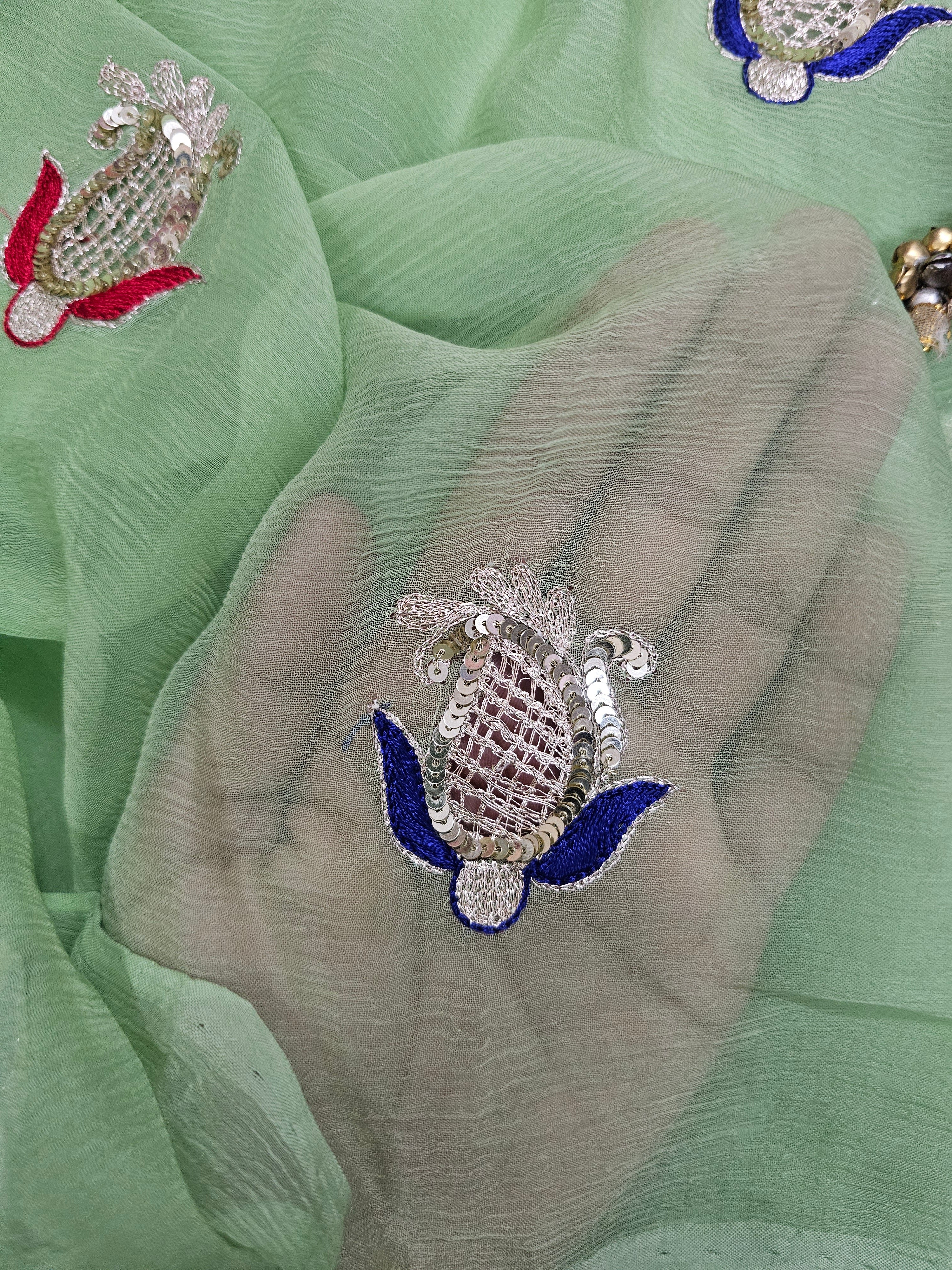 MEHERBAAN PAISLEY MOTIF/BUTA SAARE