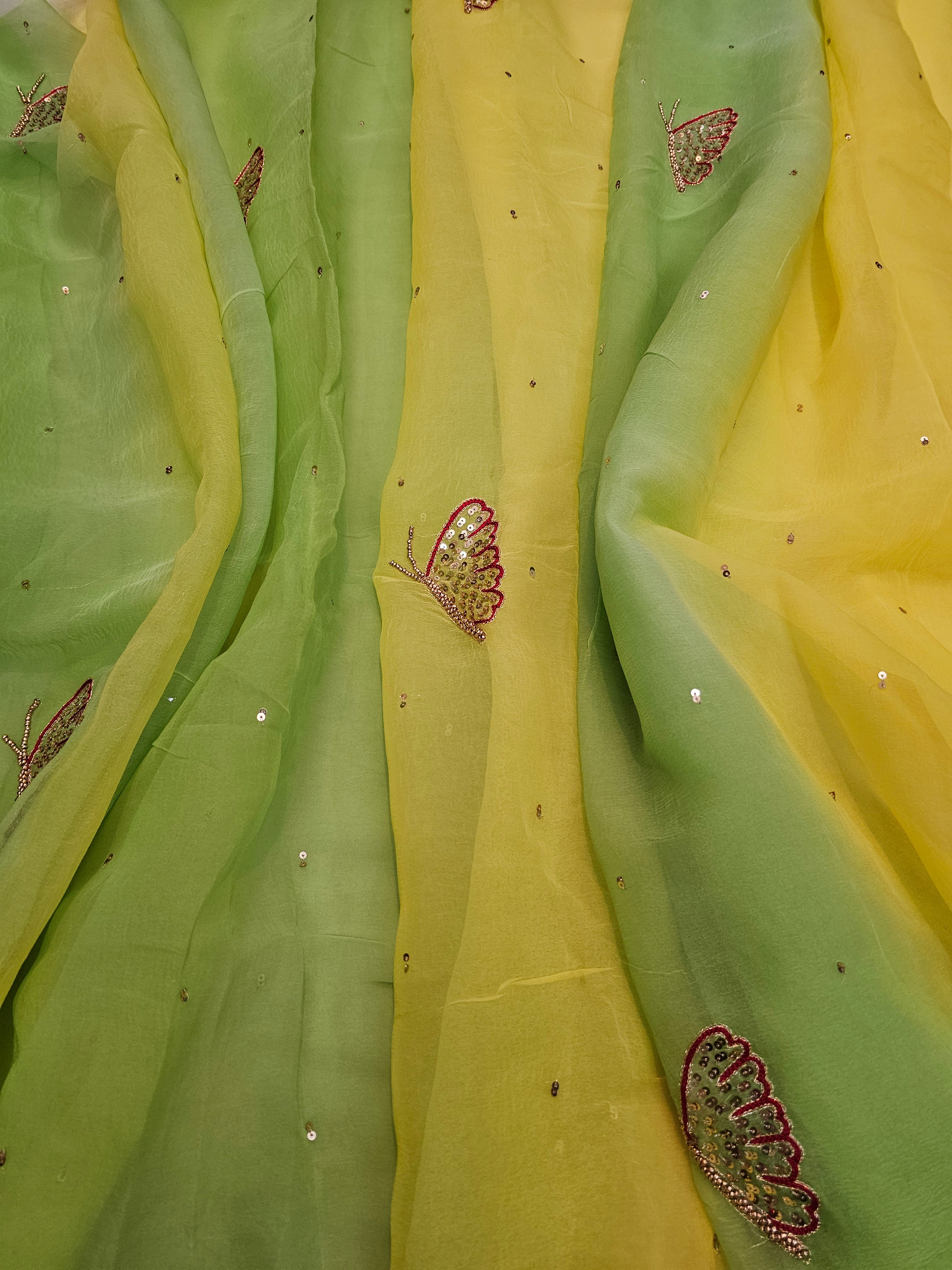 BASANT BAAG CHIFFON SAARE