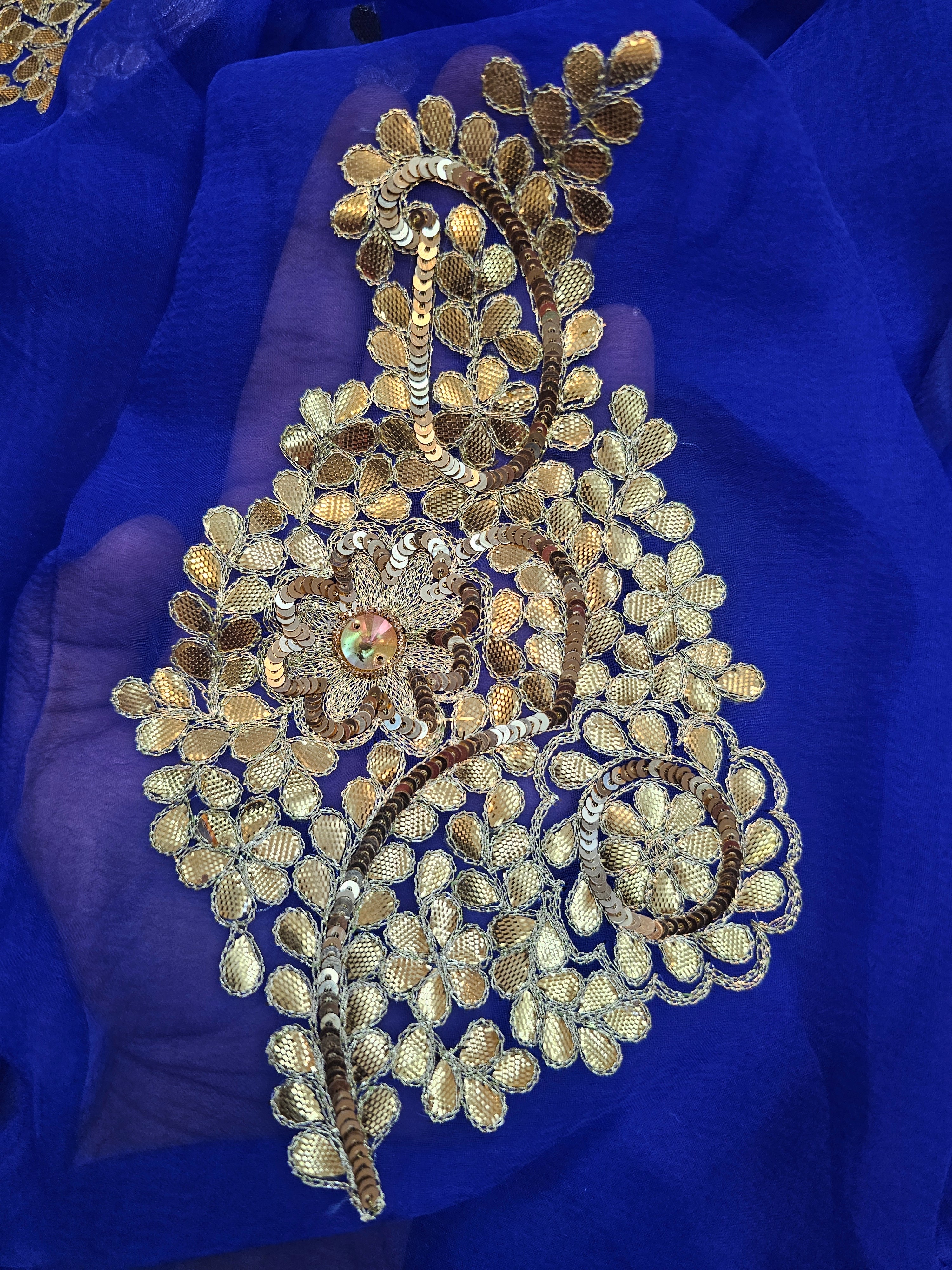 SAUNDARYA GOTAPATTI MOTIF CHIFFON SAARE