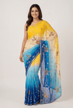 PRABHATIKA DOUBLE DIAMOND SAREE