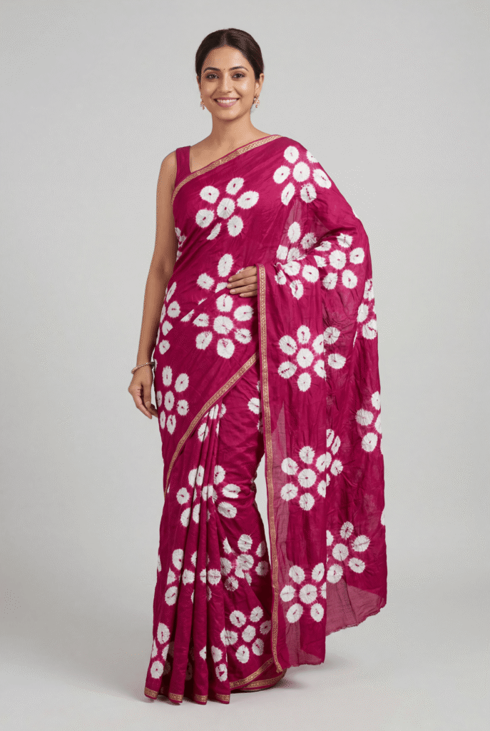 PURE MUDAL SILK SHIBORI DYE MS-103