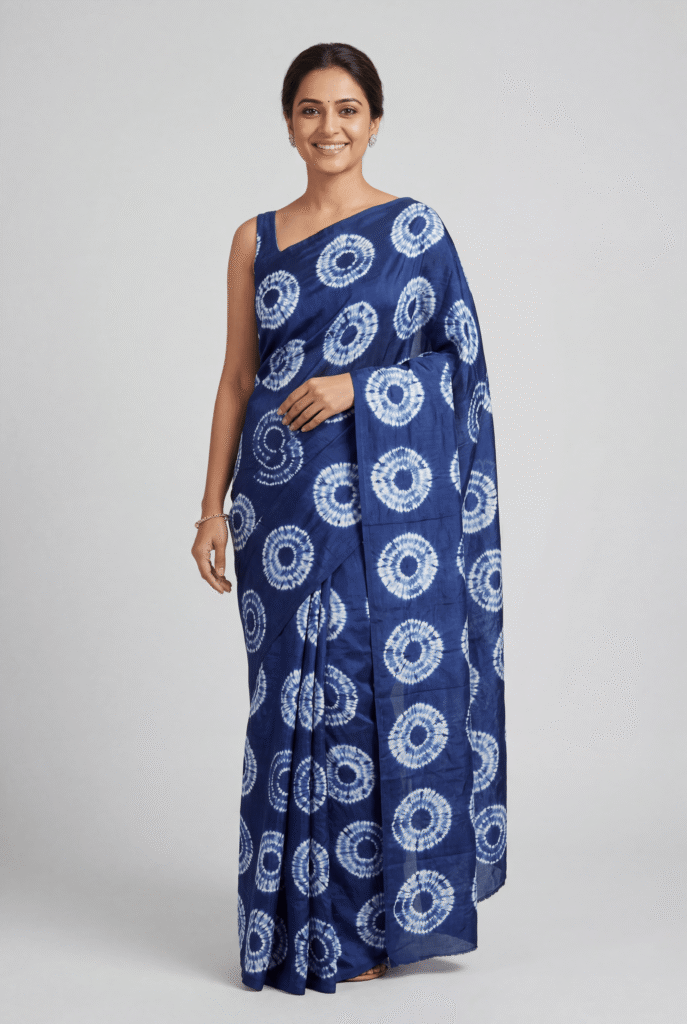 PURE MUDL SILK SHIBORI DYE MS-102